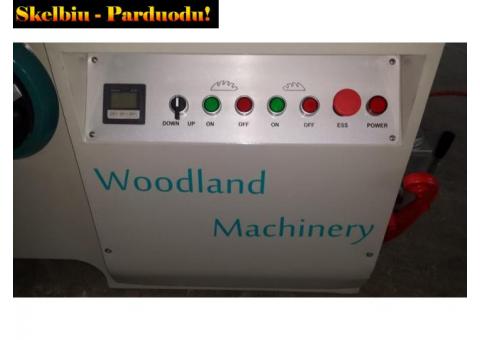 20-60-540 Formatinio pjovimo staklės  MJ6128TA(400) Woodland Machinery (naujos)
