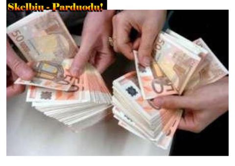 100% paskola bedarbiams