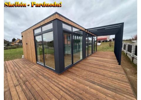 Moduliniai nameliai su pilna apdaila