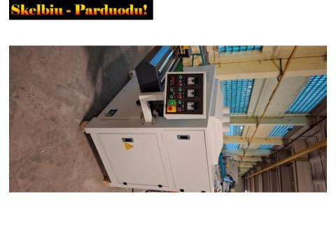 Šepetinės šlifavimo staklės WOODLAND MACHINERY su metaliniu šepečiu (naujos)