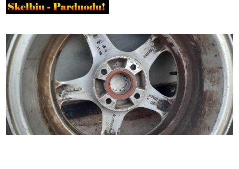R15 Borbet ratlankiai su vasarinėm padangom