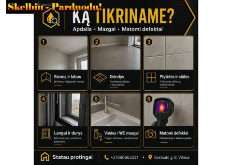 ATLIKTŲ DARBŲ KOKYBĖS VERTINIMO AKTAS