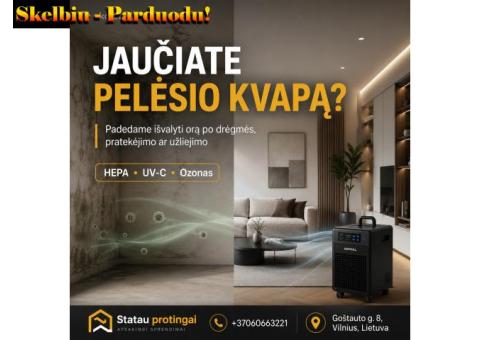 PELĖSIO SPORŲ ORE ŠALINIMAS